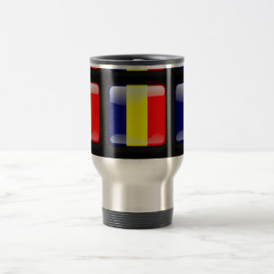 Mug De Voyage Drapeau du Tchad