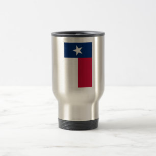 Mug De Voyage Drapeau du Texas : Longhorns, l'État de l'étoile s