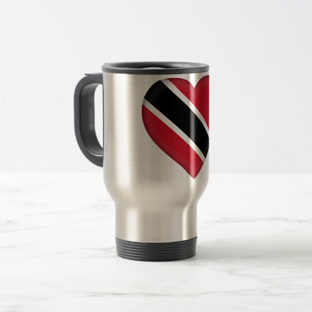 Mug De Voyage Drapeau du Trinidad-et-Tobago (Devant gauche)