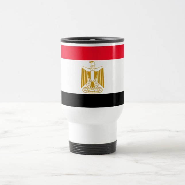 Mug De Voyage Drapeau égyptien (Centre)