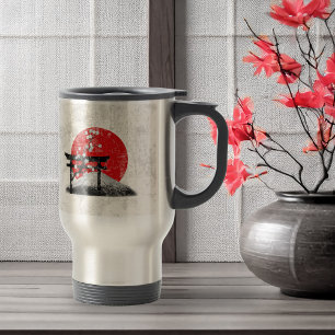 Mug De Voyage Drapeau et symboles du Japon ID153