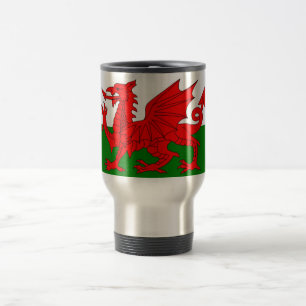 Mug De Voyage Drapeau gallois dragon rouge gallois