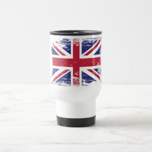 Mug De Voyage Drapeau grunge de l'Angleterre