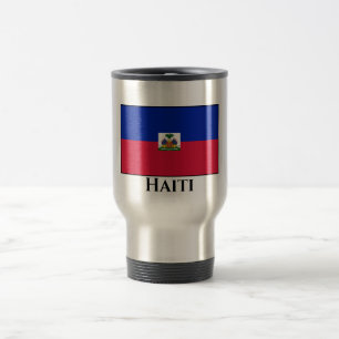 Mug De Voyage Drapeau haïtien