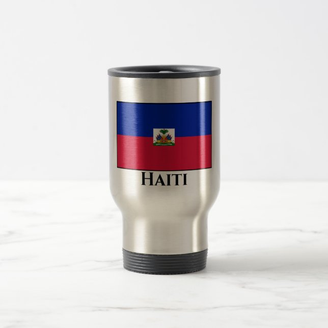 Mug De Voyage Drapeau haïtien (Centre)