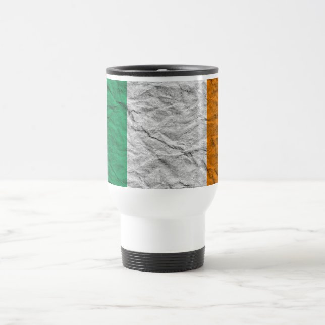 Mug De Voyage drapeau irlandais (Centre)