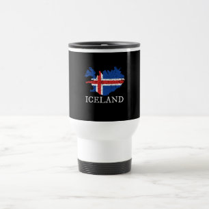 Mug De Voyage Drapeau Islande