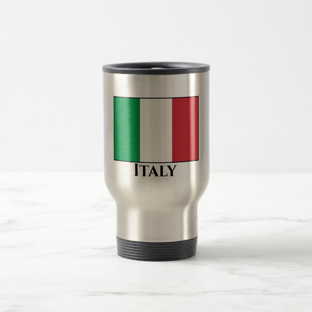 Mug De Voyage Drapeau italien (Centre)
