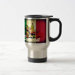 Mug De Voyage Drapeau italien de Cucina