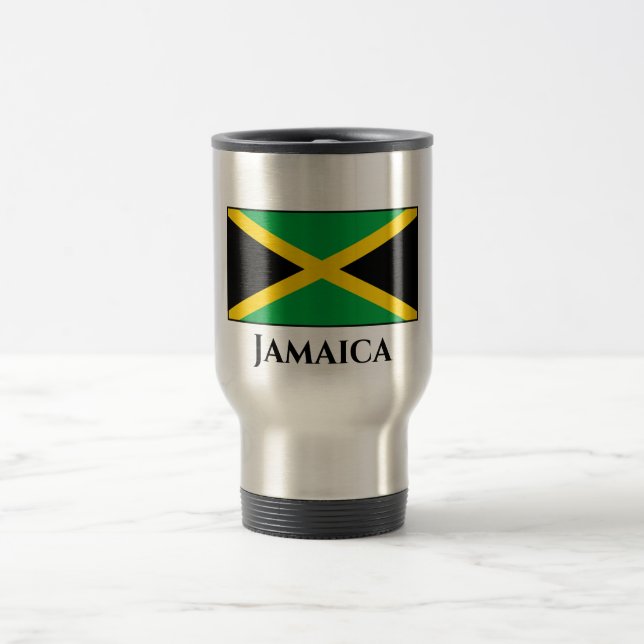 Mug De Voyage Drapeau jamaïcain (Centre)