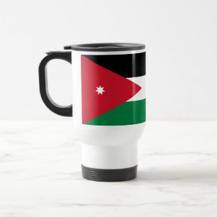 Mug De Voyage Drapeau Jordanie