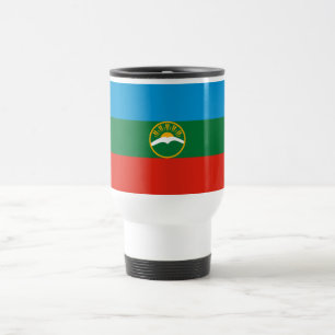 Mug De Voyage Drapeau Karachay Cherkessia