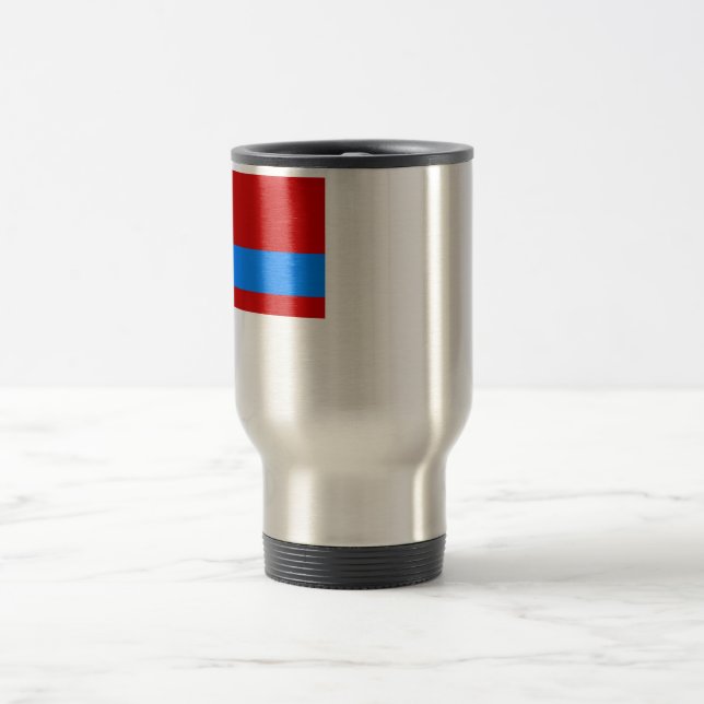 Mug De Voyage Drapeau kazakh de SSR (Centre)