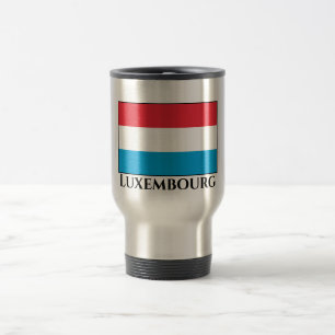 Mug De Voyage Drapeau Luxembourg