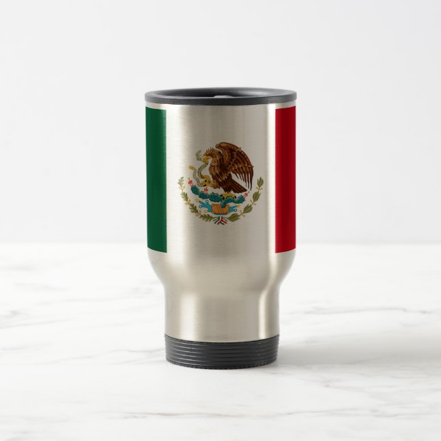Mug De Voyage Drapeau mexicain (Centre)