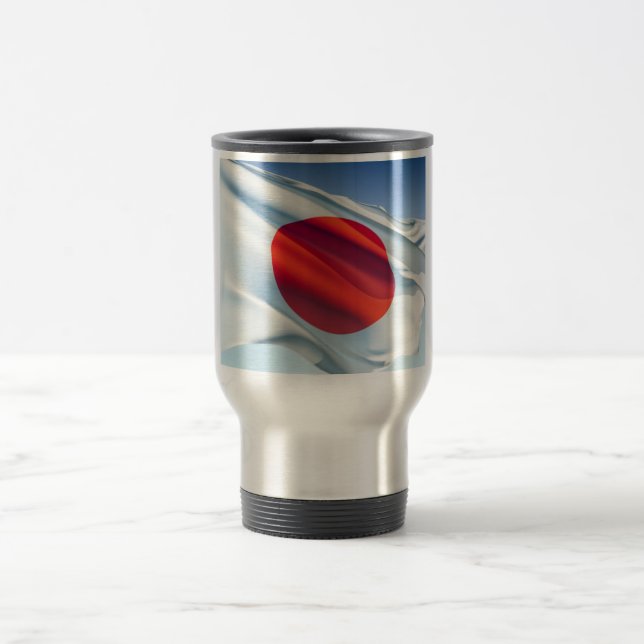 Mug De Voyage Drapeau national japonais (Centre)