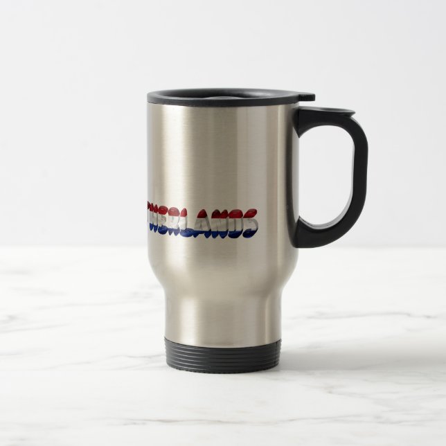 Mug De Voyage drapeau néerlandais (Droit)