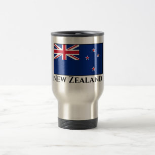 Mug De Voyage Drapeau néo-zélandais
