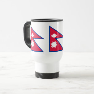 Mug De Voyage Drapeau népalais