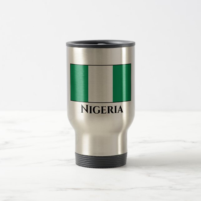 Mug De Voyage Drapeau nigérian (Centre)