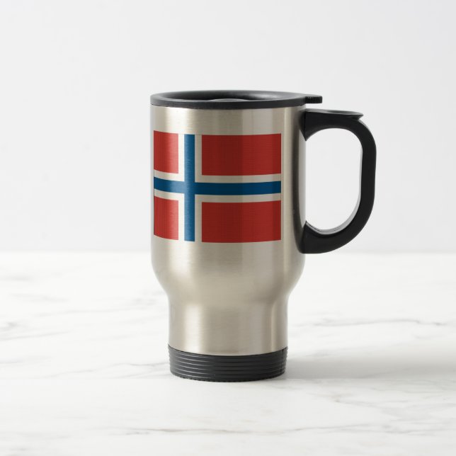 Mug De Voyage Drapeau norvégien (Droit)