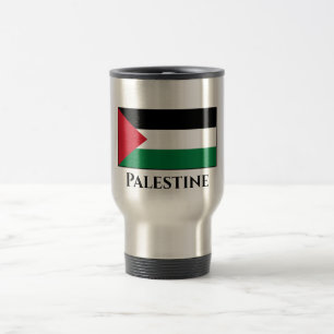 Mug De Voyage Drapeau palestinien