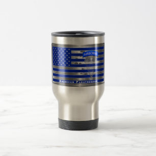 Mug De Voyage Drapeau Parachutiste américain spécialement conçu