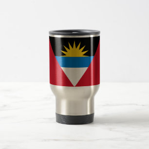 Mug De Voyage Drapeau patriotique d'Antigua-et-Barbuda