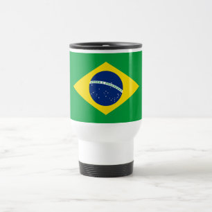 Mug De Voyage Drapeau patriotique du Brésil