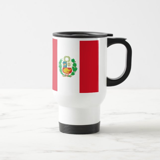 Mug De Voyage Drapeau péruvien (Droite)