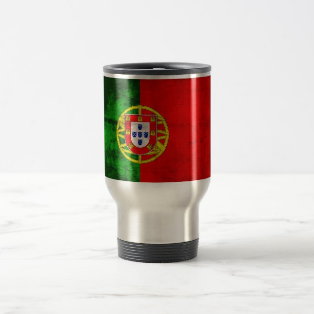 Mug De Voyage Drapeau portugais (Centre)