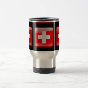 Mug De Voyage Drapeau suisse