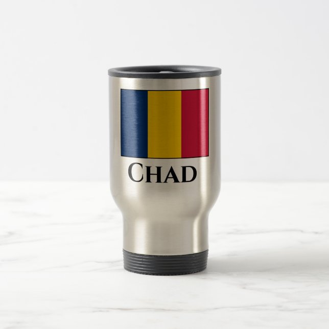 Mug De Voyage Drapeau Tchad (Centre)