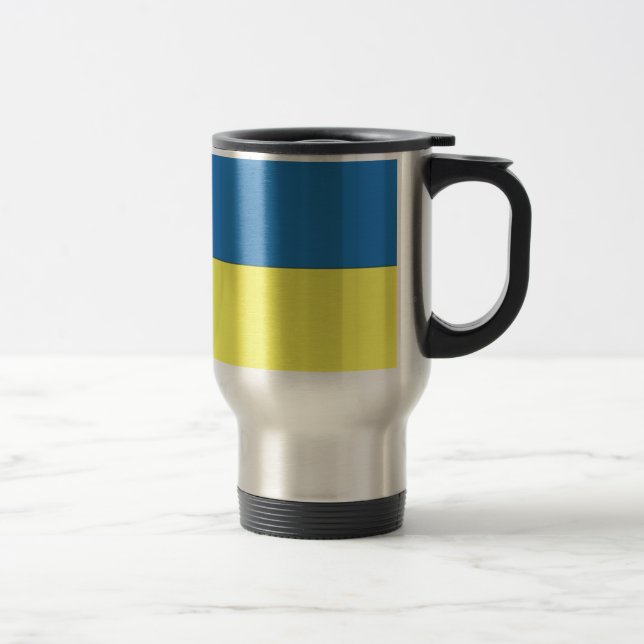 Mug De Voyage Drapeau ukrainien (Droit)