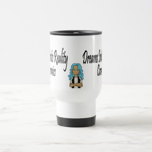 Mug De Voyage DreamsIntoRealityComics Ashlyn Tempest Couverture  (Centre)