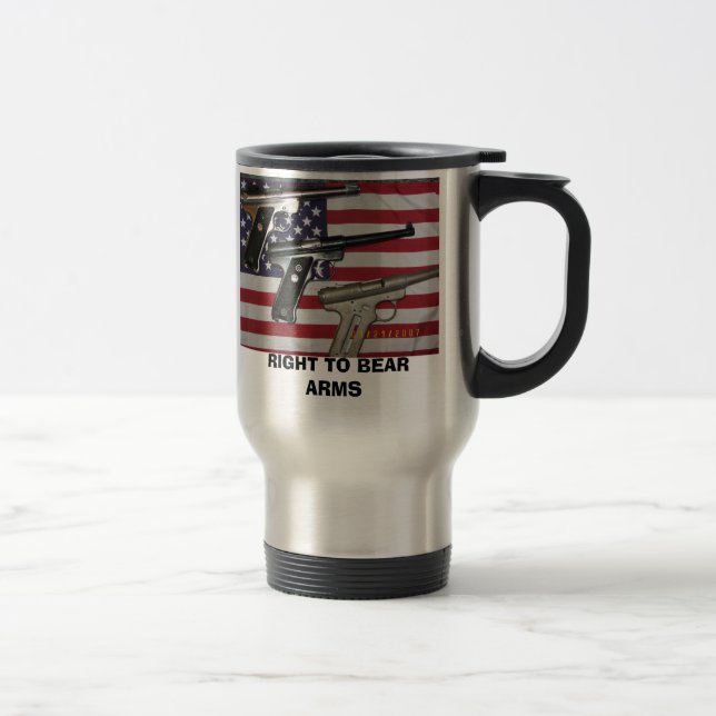 MUG DE VOYAGE DROIT DE SOUTENIR DES BRAS (Droit)