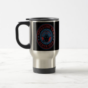 Mug De Voyage Drôle 4 juillet Thé Colonial Déversé Depuis 1773