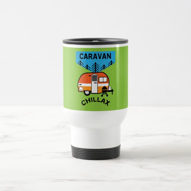 Mug De Voyage Drôle Caravan Cadeaux | Meilleure caravane | Carav (Centre)