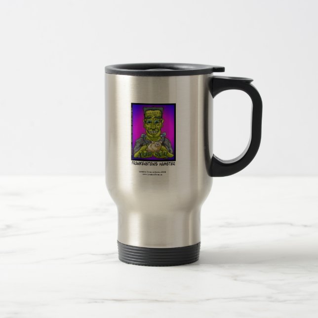 Mug de voyage drôle de dessin animé avec le hamste (Droit)