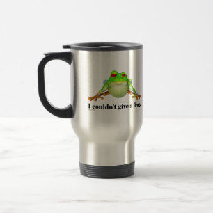 Mug De Voyage Drôle de ne pas donner un dessin de grenouille