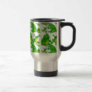 Mug De Voyage Drôle Émotions De La Grenouille Mad Curieux Grenou
