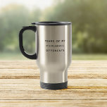 Mug De Voyage Drôle larmes de mes adversaires de la typographie<br><div class="desc">Amusante tasse de café de voyage moderne lire LARMES DE MES OPPOSANTS DE PIQUE-LEBALL dans un design de typographie minimaliste tendance.</div>