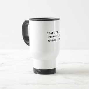 Mug De Voyage Drôle larmes de mes adversaires de la typographie