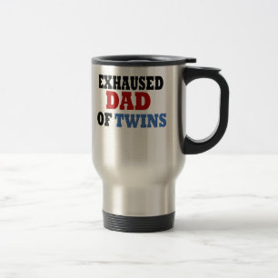Mug De Voyage Drôle papa des jumeaux