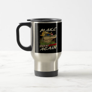 Mug De Voyage Drôle Rendre Amerigator Donald Parody Américain