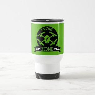 Mug De Voyage Drone Hobbyiste   Pilote de drone   Photographie