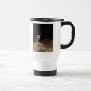 Mug De Voyage Du nord a vu pour affûter la chasse de hibou la