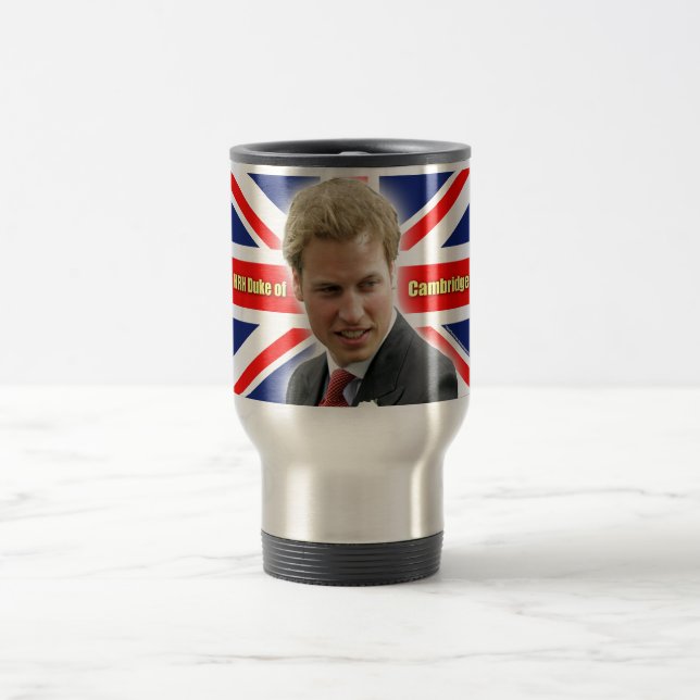 Mug De Voyage Duc de HRH de Cambridge - stupéfiant ! (Centre)