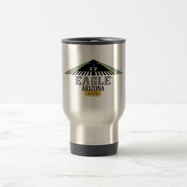 Mug De Voyage Eagle Arizona - piste d'aéroport (Centre)