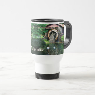 Mug De Voyage Eau Roue Canard Étang Seurat Peinture personnalisé